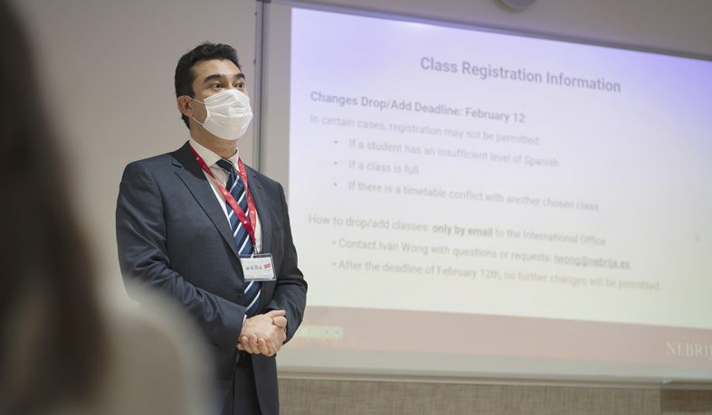 Bienvenida alumnos internacionales segundo semestre