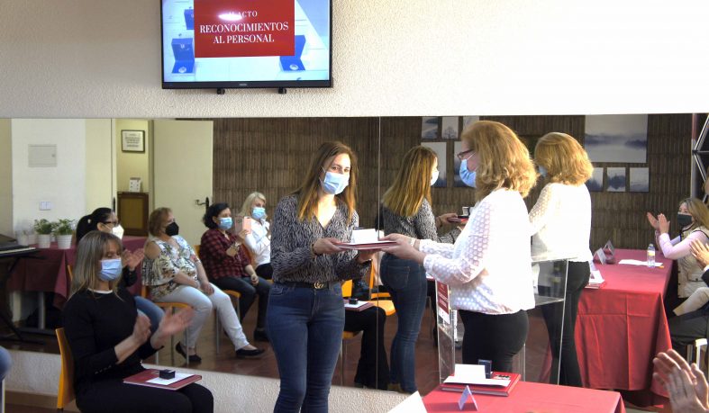 II Acto reconocimientos la personal de Residencias Nebrija