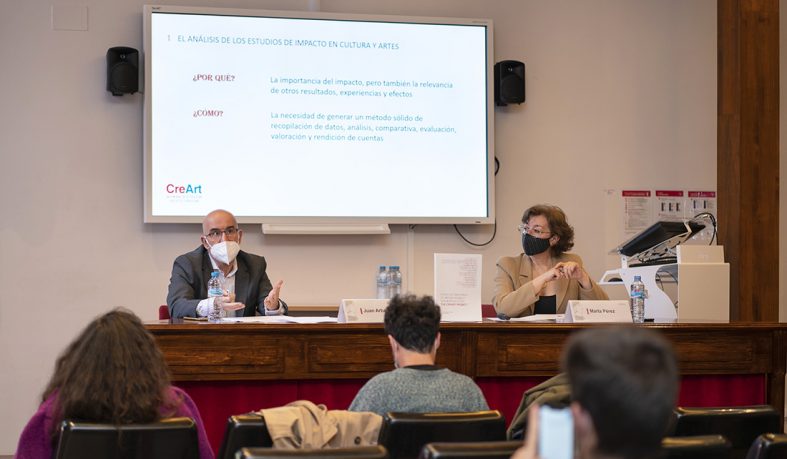 Presentación libro "Study on the impact of artists’ mobility in European cities: the CreArt Project"