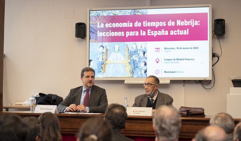 Grandes economistas destacan el papel de Nebrija para impulsar la economía a través de la lengua