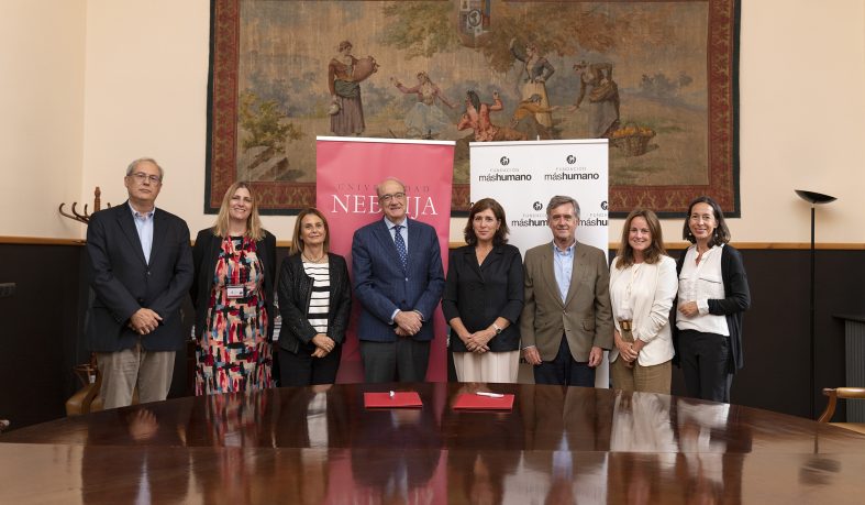 La Fundación máshumano y la Universidad Nebrija acuerdan colaborar en activida...