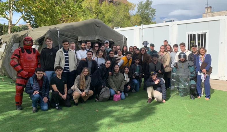 Visita Comandancia Tres Cantos