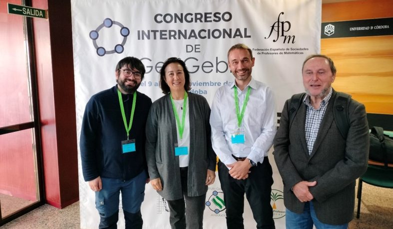 Ávaro Pereira, Pilar Vélez, Markus Hohenwarter y Tomás Recio