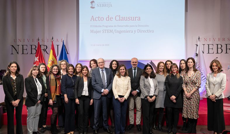 Clausura de la tercera edición del programa “Mujer STEM, Ingeniera y Directiva”