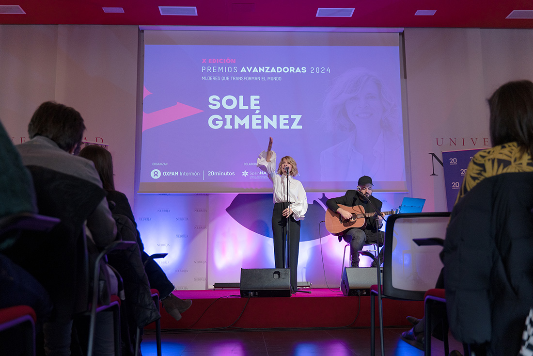Sole Giménez Premios Avanzadoras