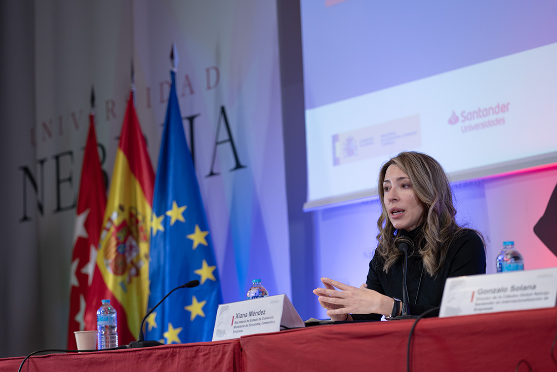 Xiana Méndez VI Encuentro sobre Comercio Exterior