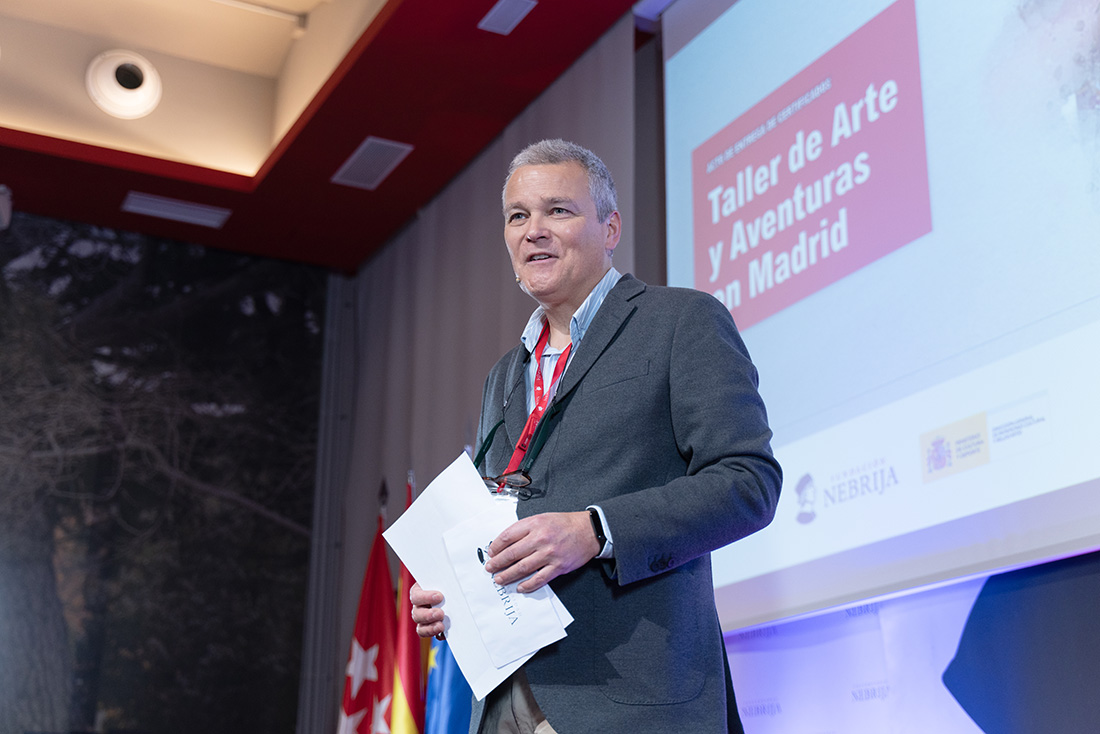 Pablo Álvarez de Toledo taller Arte y Aventuras en Madrid