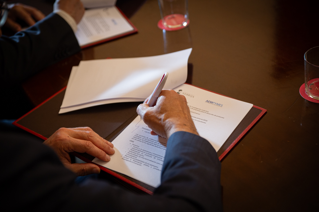 Convenio Nebrija y AEMPYMES