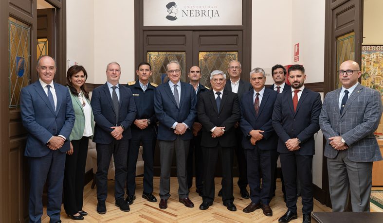 La Universidad Nebrija y autoridades castrenses del Perú refuerzan lazos en materia de ciberseguridad