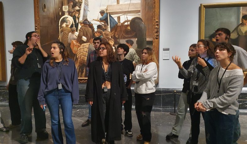 Alumnos de Nebrija visitan el Museo del Prado con el proyecto ArtEfecto