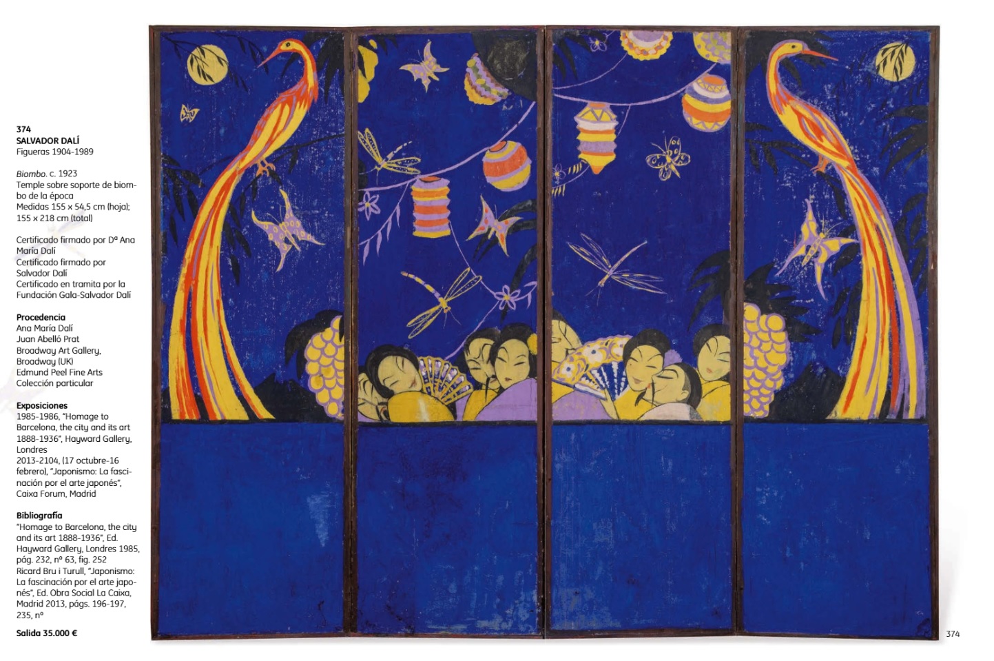 Biombo Dalí