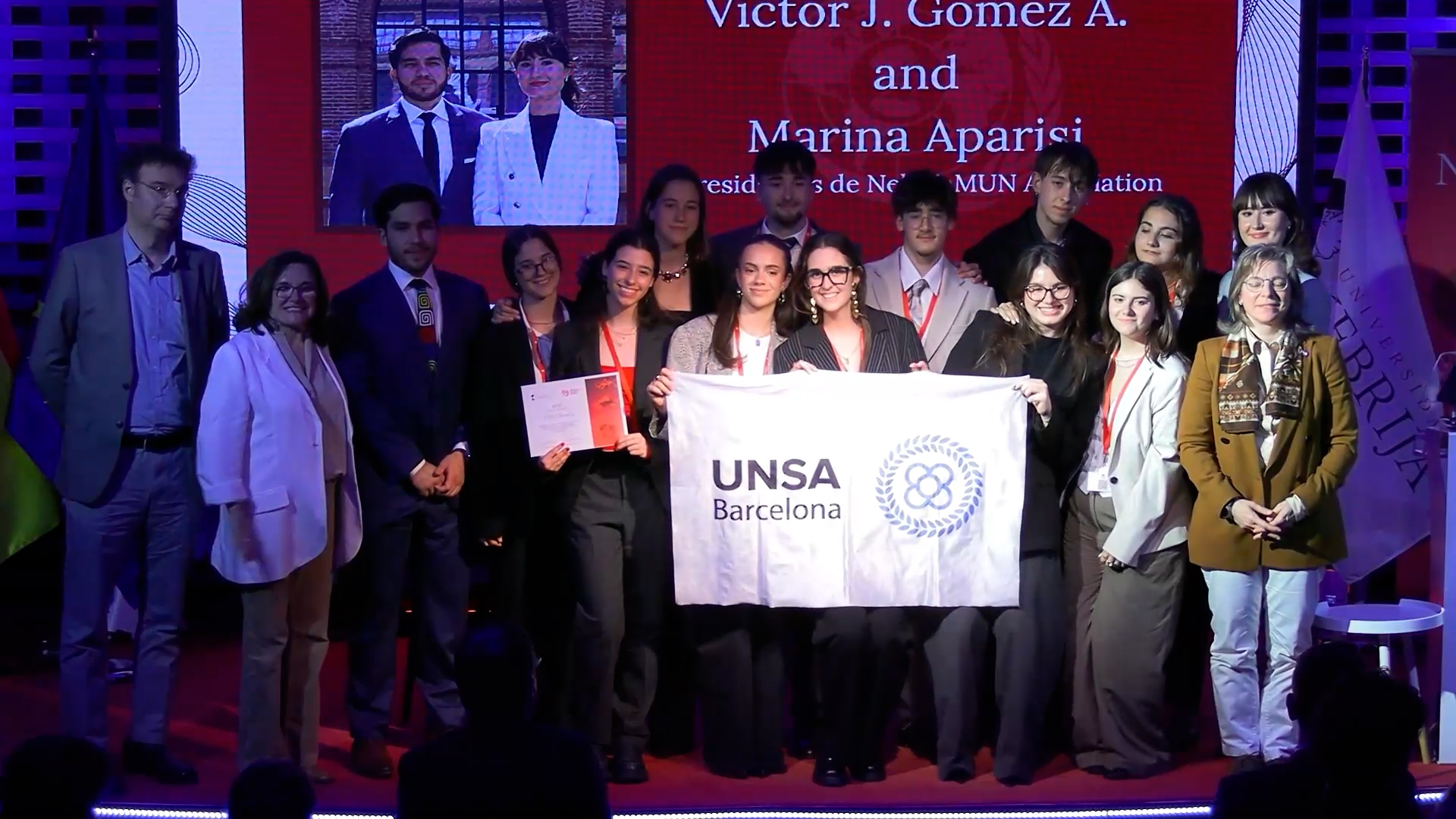 Ganadores Nebrija MUN