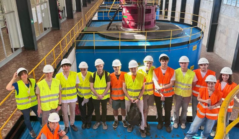 Visita a la central hidroeléctrica de Castrejón