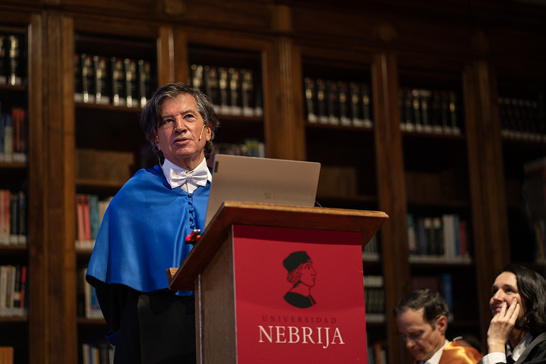 Carlos López-Otín. Santo Tomás Nebrija
