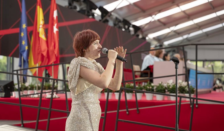 La alumna Uliana Tarnopolska, actriz en Sospechosos huídas