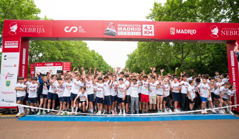 4 000 jóvenes corredores participan en la VII MiniMaratón Madrid-Nebrija