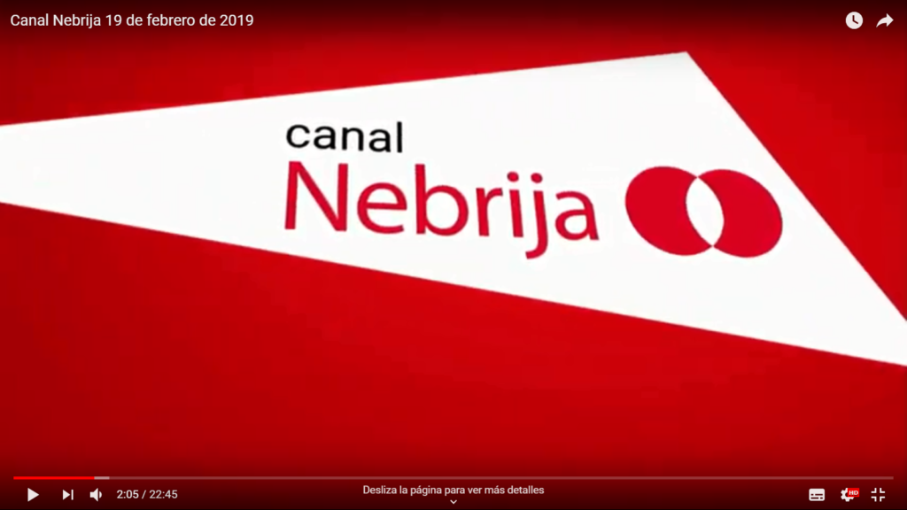 CANAL NEBRIJA DICIEMBRE 2019