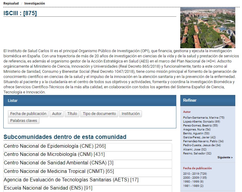 REPISALUD Una Novedad En Salud Global Campus Nebrija