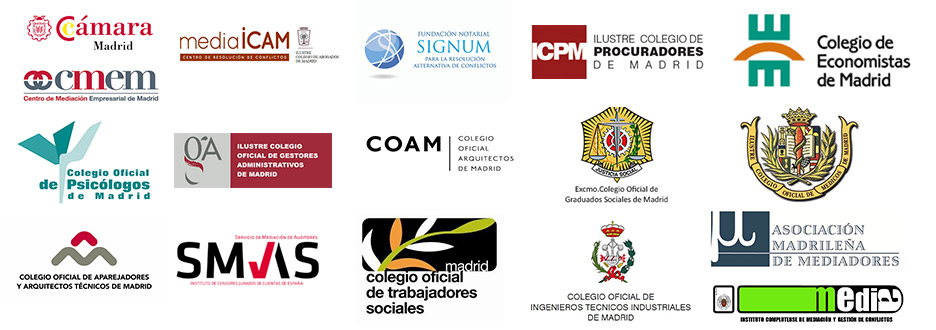 Instituciones de Mediación y Corporaciones de Derecho Público que integran IDM